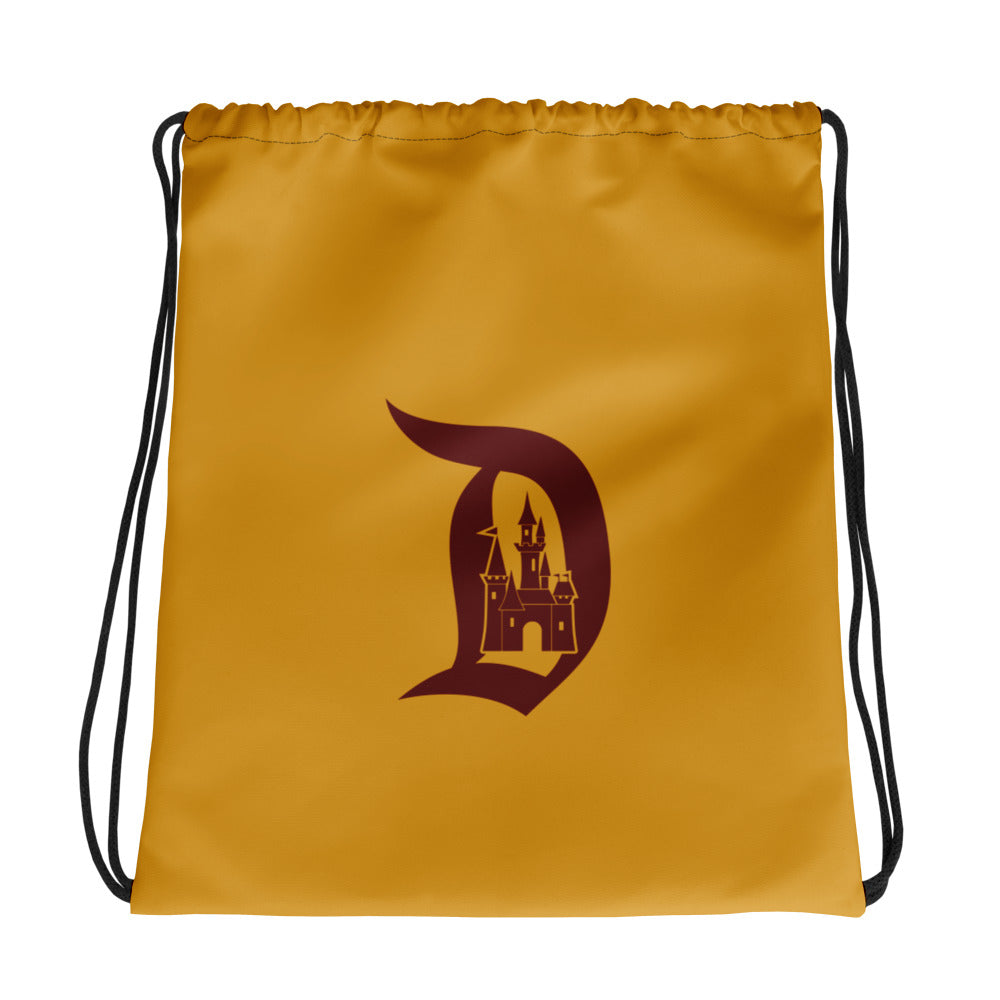 MINE TRAIN THROUGH NATURE'S WONDERLAND bear country Drawstring Bag