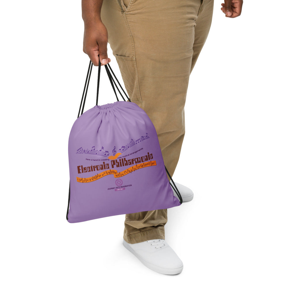 JOURNEY INTO IMAGINATION electronic philharmonic Drawstring Bag