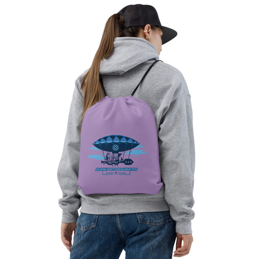 JOURNEY INTO IMAGINATION dream machine Drawstring Bag