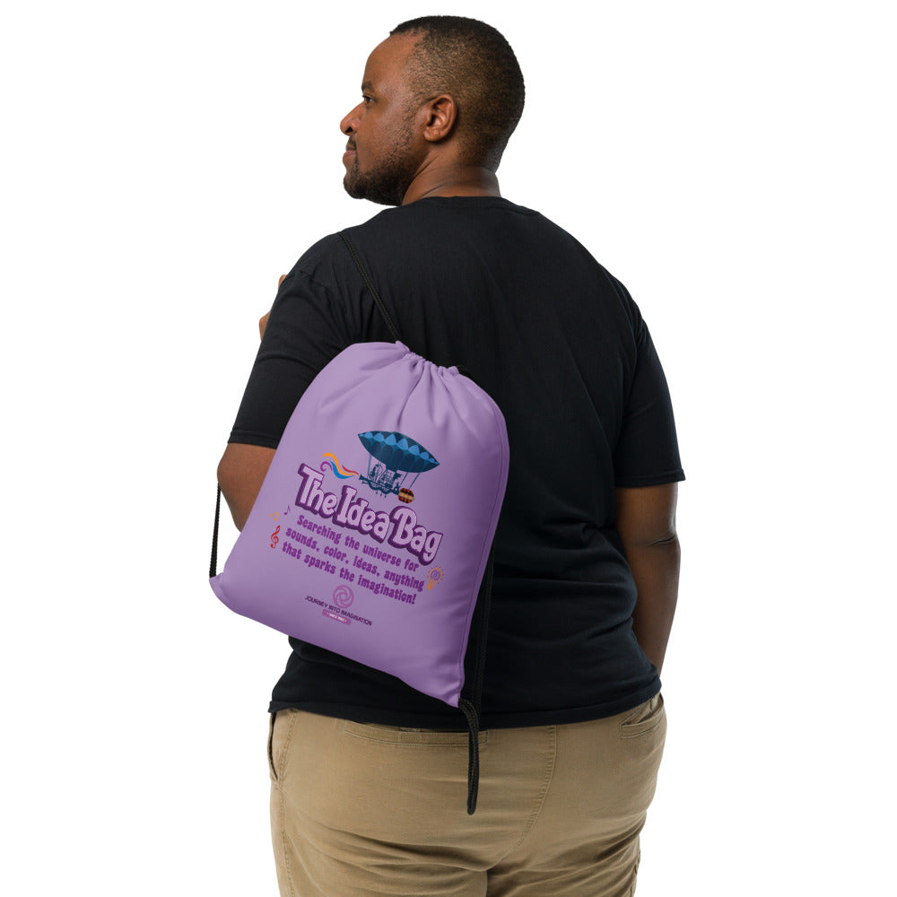 JOURNEY INTO IMAGINATION idea bag Drawstring Bag