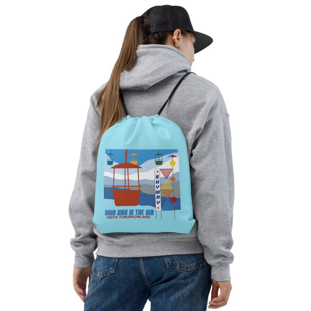 SKYWAY 1956 soar high Drawstring Bag