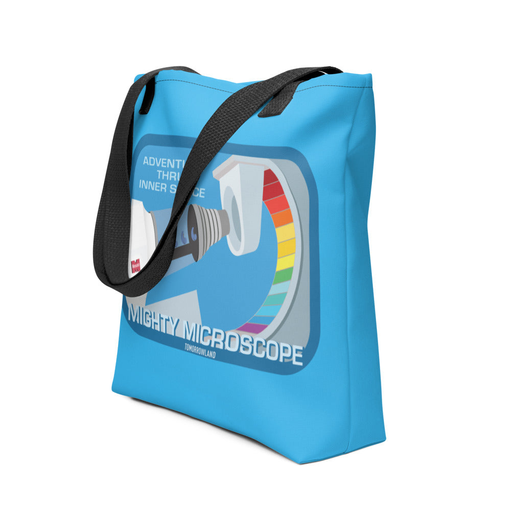 ADVENTURE THRU INNER SPACE mighty microscope Tote Bag