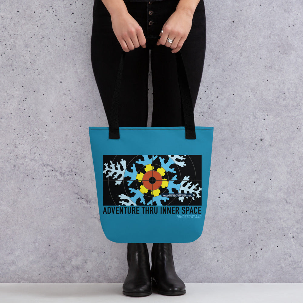 ADVENTURE THRU INNER SPACE miniaturization Tote Bag