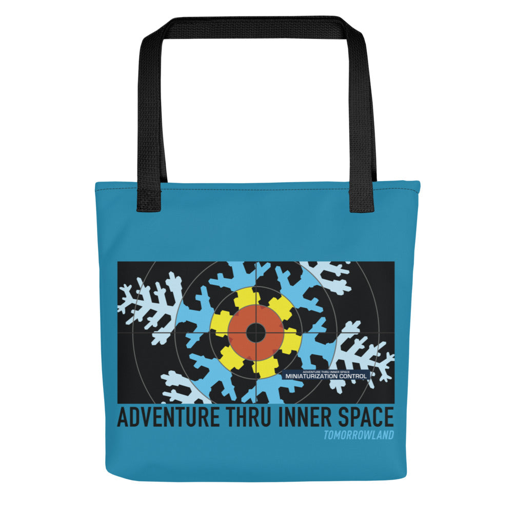 ADVENTURE THRU INNER SPACE miniaturization Tote Bag