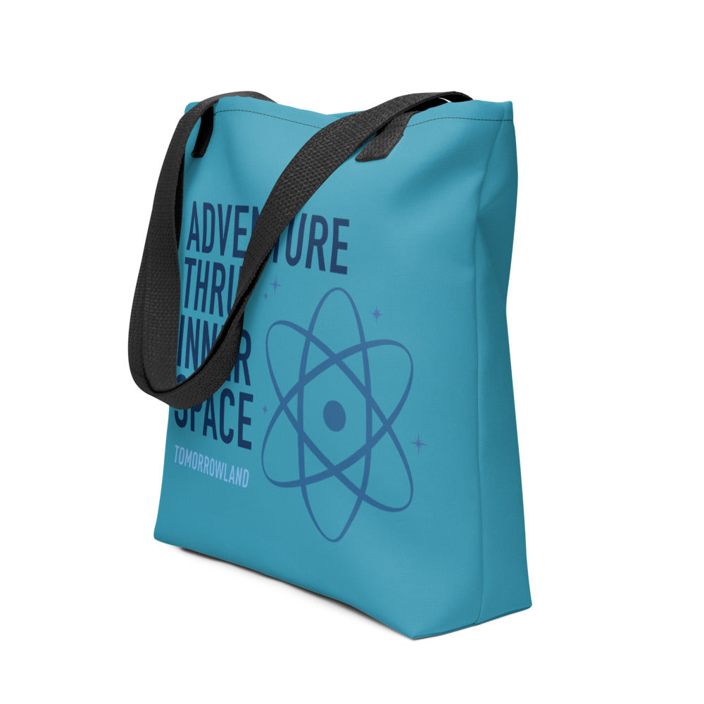 ADVENTURE THRU INNER SPACE atom Tote Bag