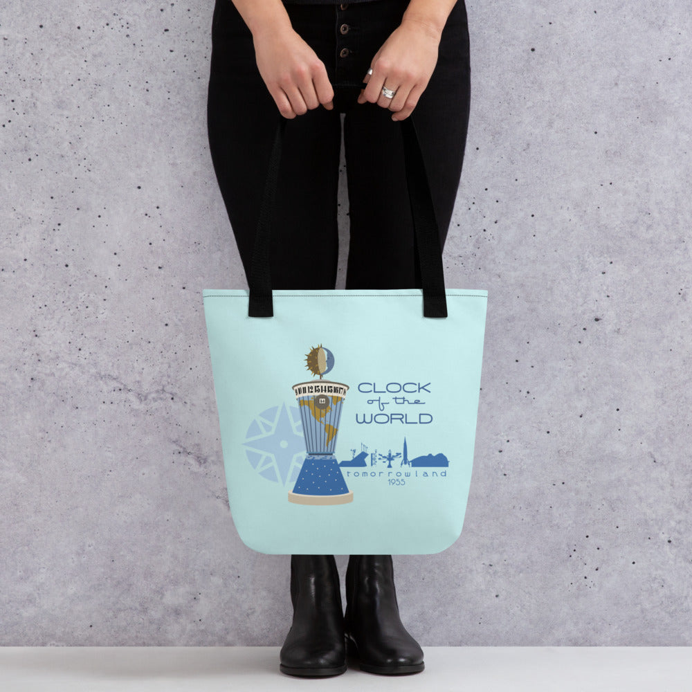 CLOCK OF THE WORLD tomorrowland Tote Bag
