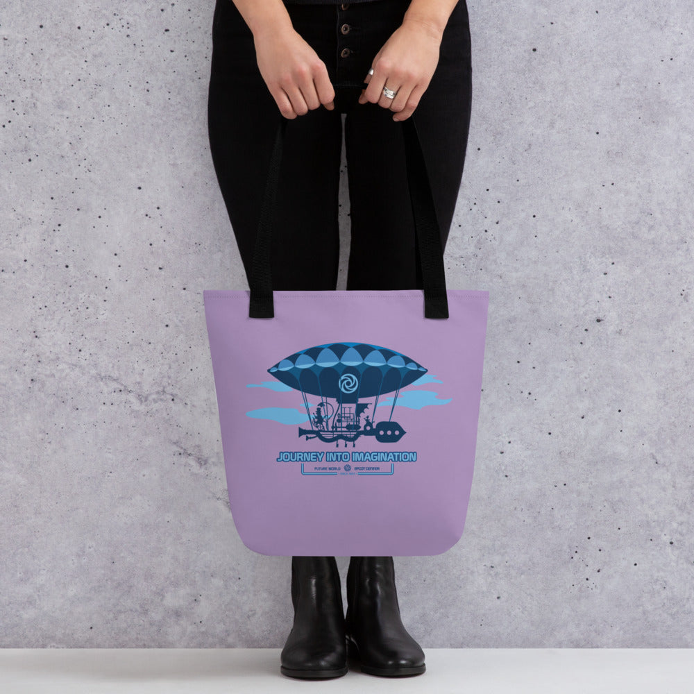 JOURNEY INTO IMAGINATION dream machine Tote bag