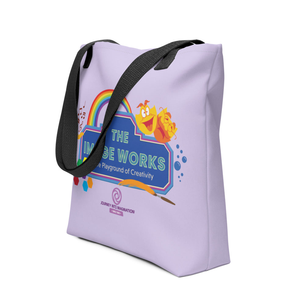 JOURNEY INTO IMAGINATION image works Tote Bag