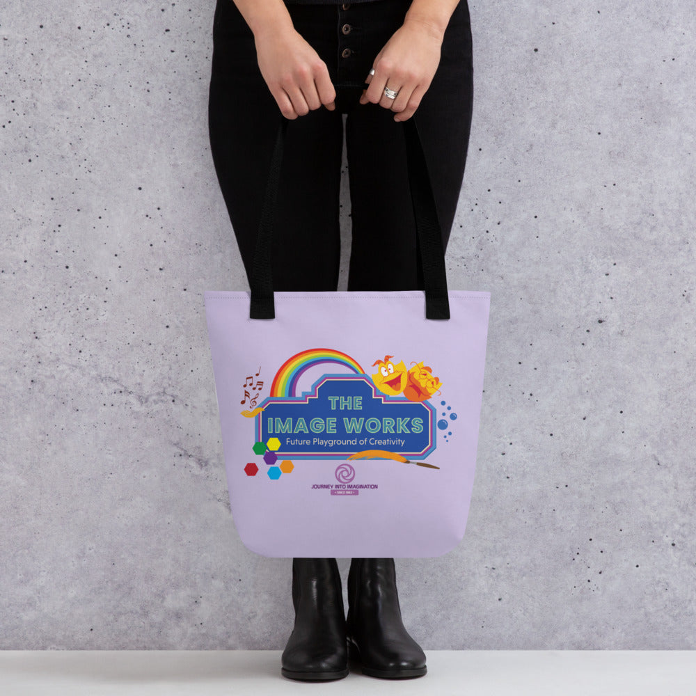 JOURNEY INTO IMAGINATION image works Tote Bag