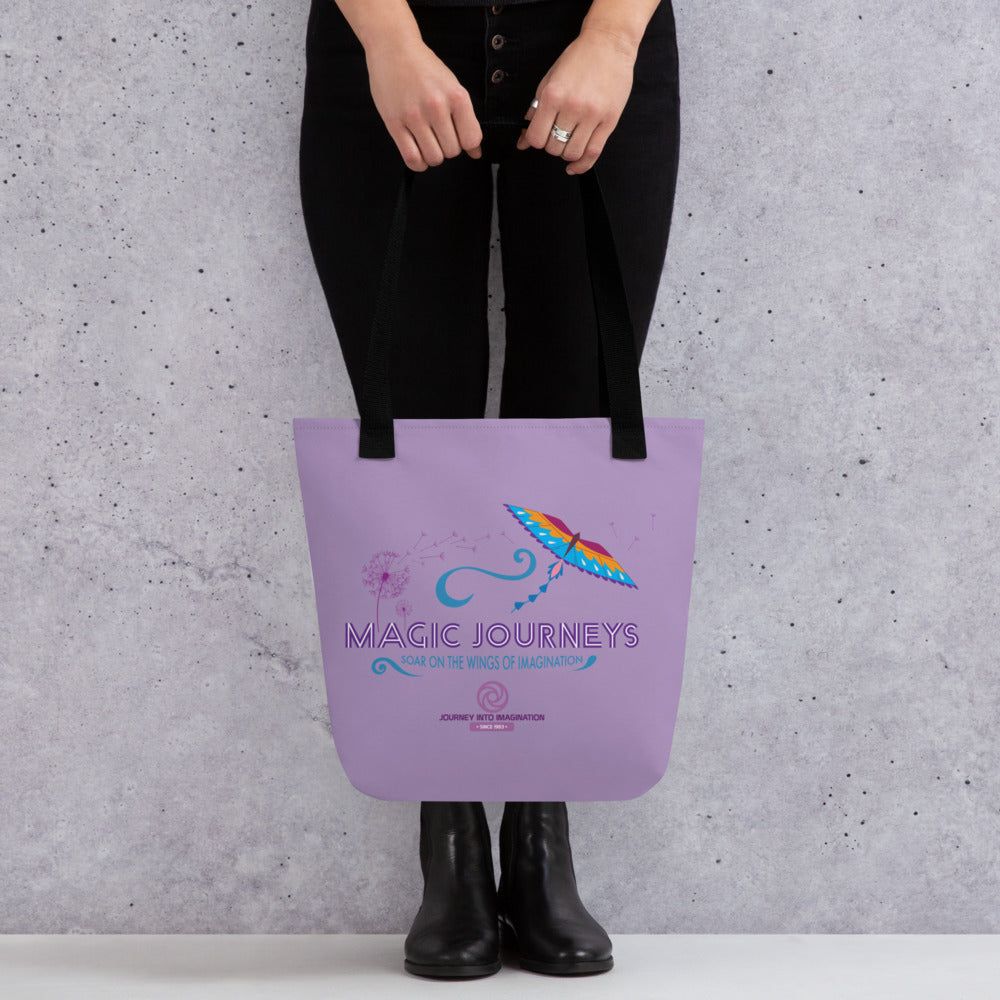 JOURNEY INTO IMAGINATION magic journeys Tote Bag