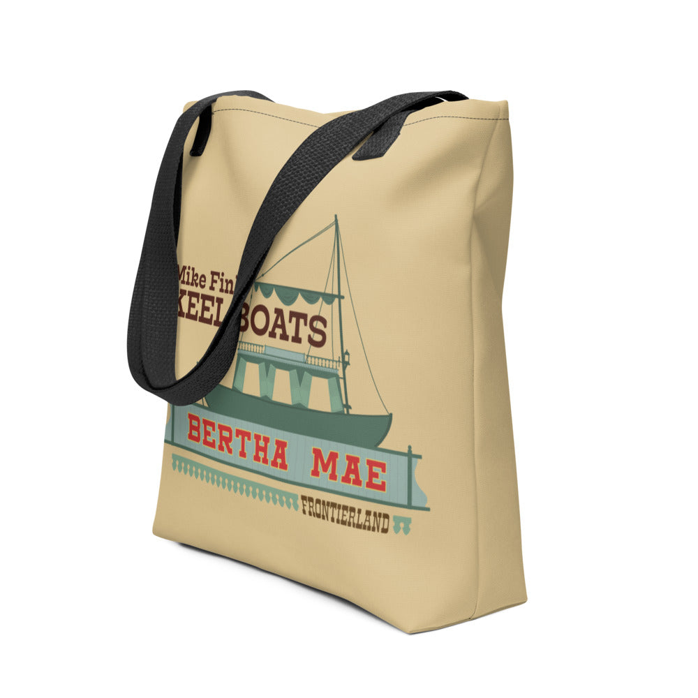 MIKE FINK KEEL BOATS bertha mae Tote Bag