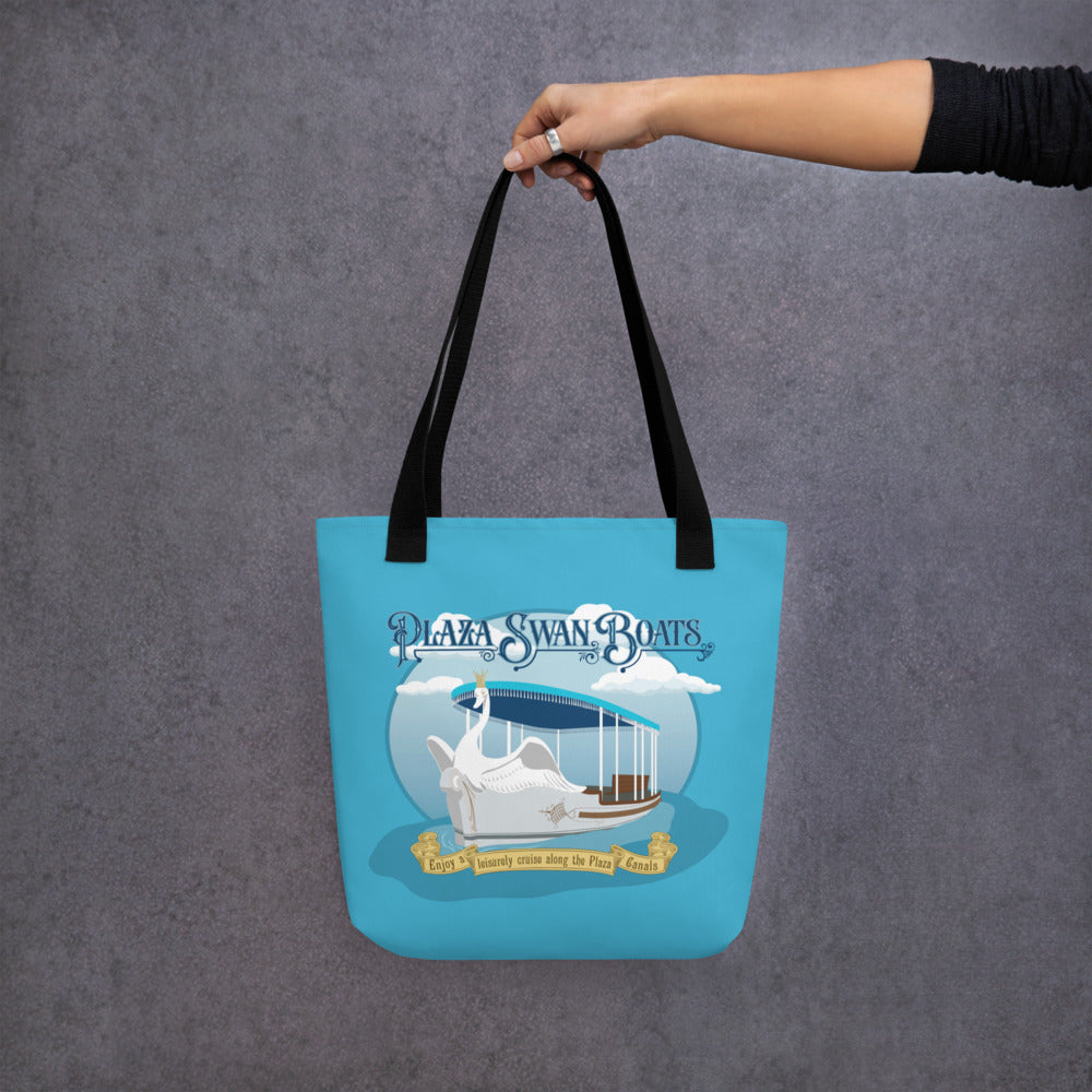 MK MAIN STREET plaza swan boats Tote Bag