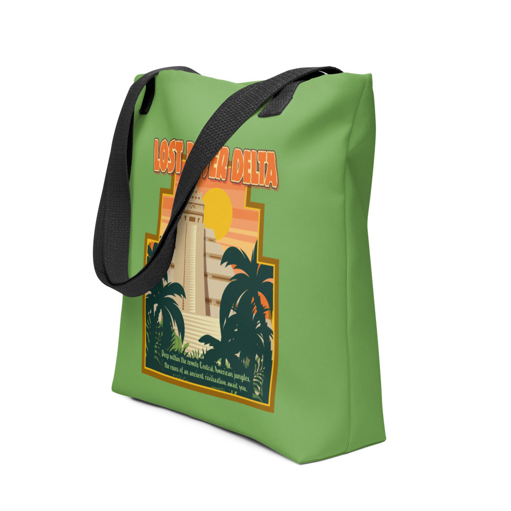 TDS LOST RIVER DELTA port title Tote Bag