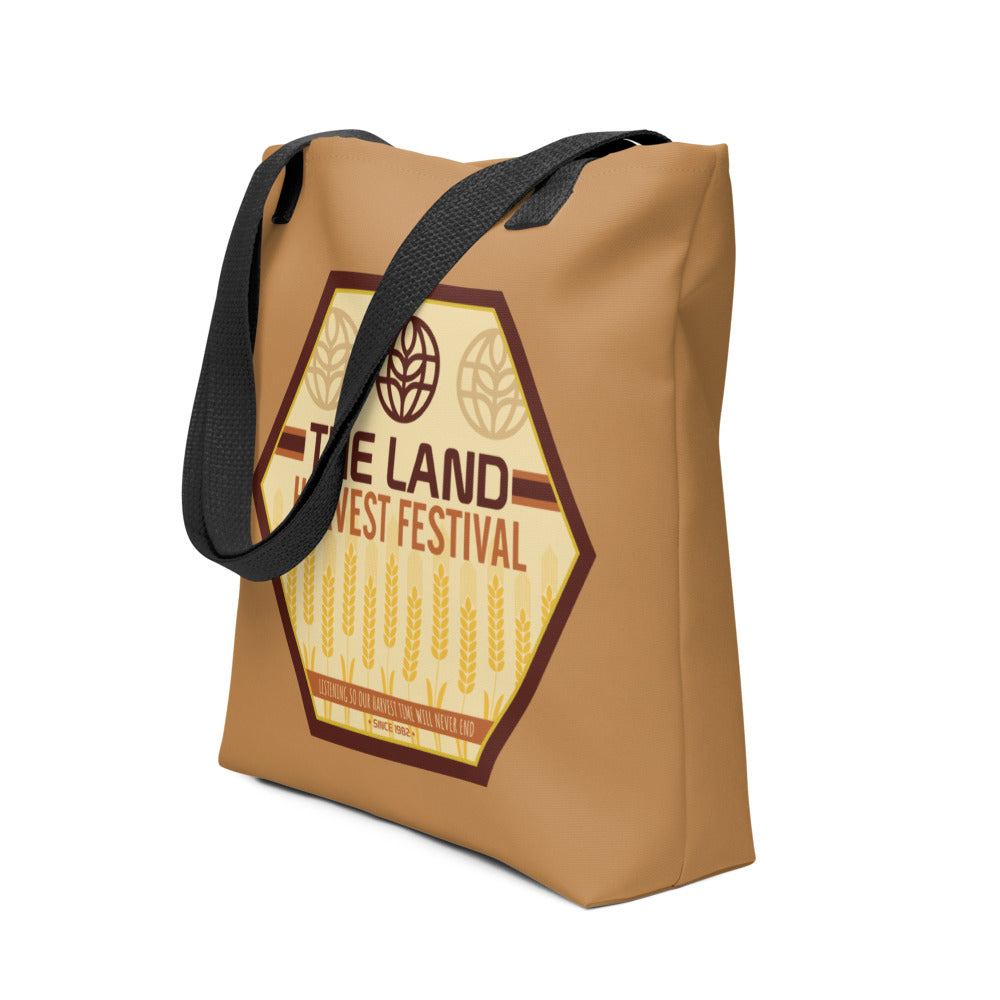 THE LAND harvest festival Tote Bag