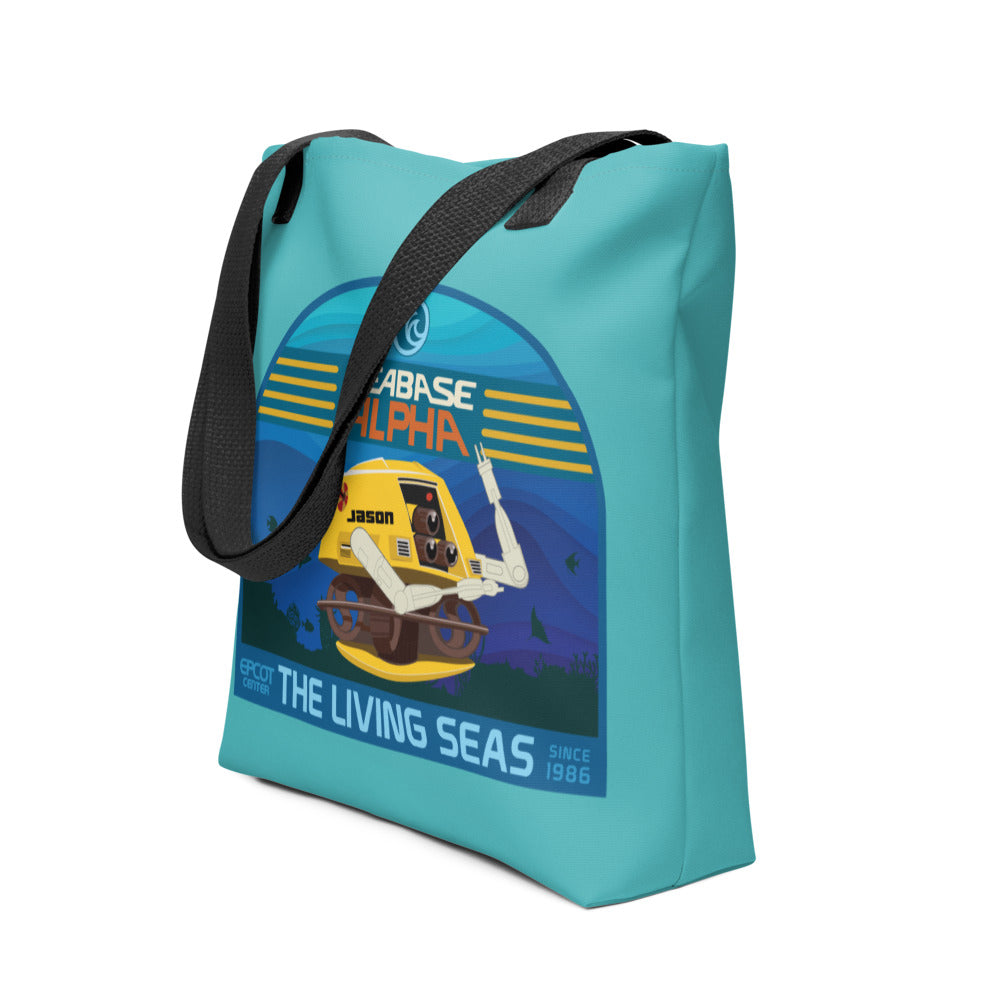 THE LIVING SEAS jason Tote Bag