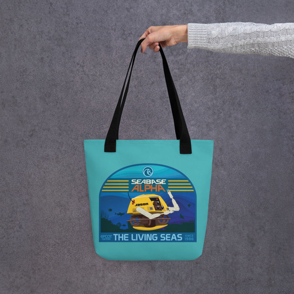 THE LIVING SEAS jason Tote Bag