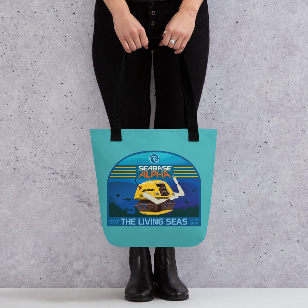 THE LIVING SEAS jason Tote Bag