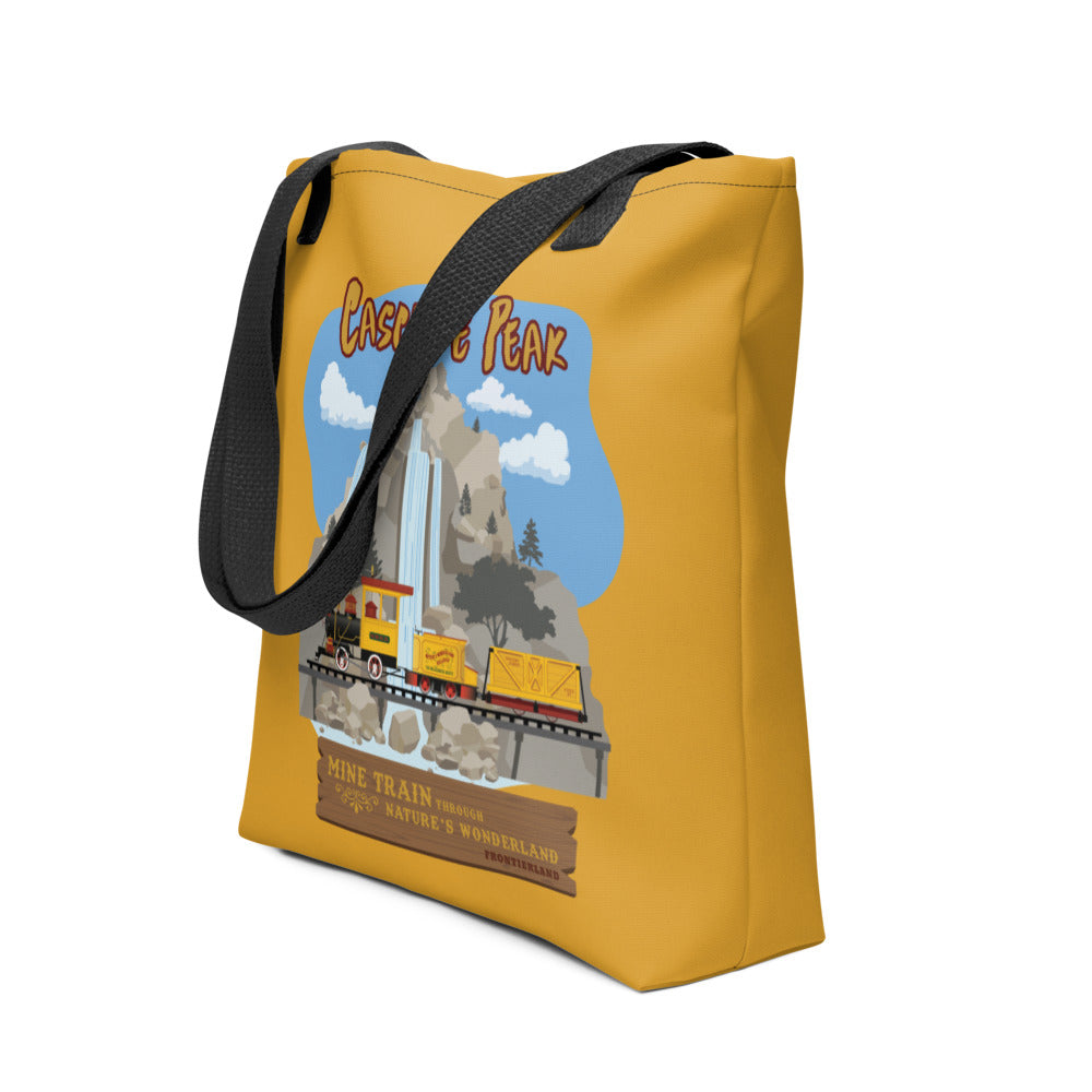 MINE TRAIN THROUGH NATURE'S WONDERLAND cascade peak Tote bag