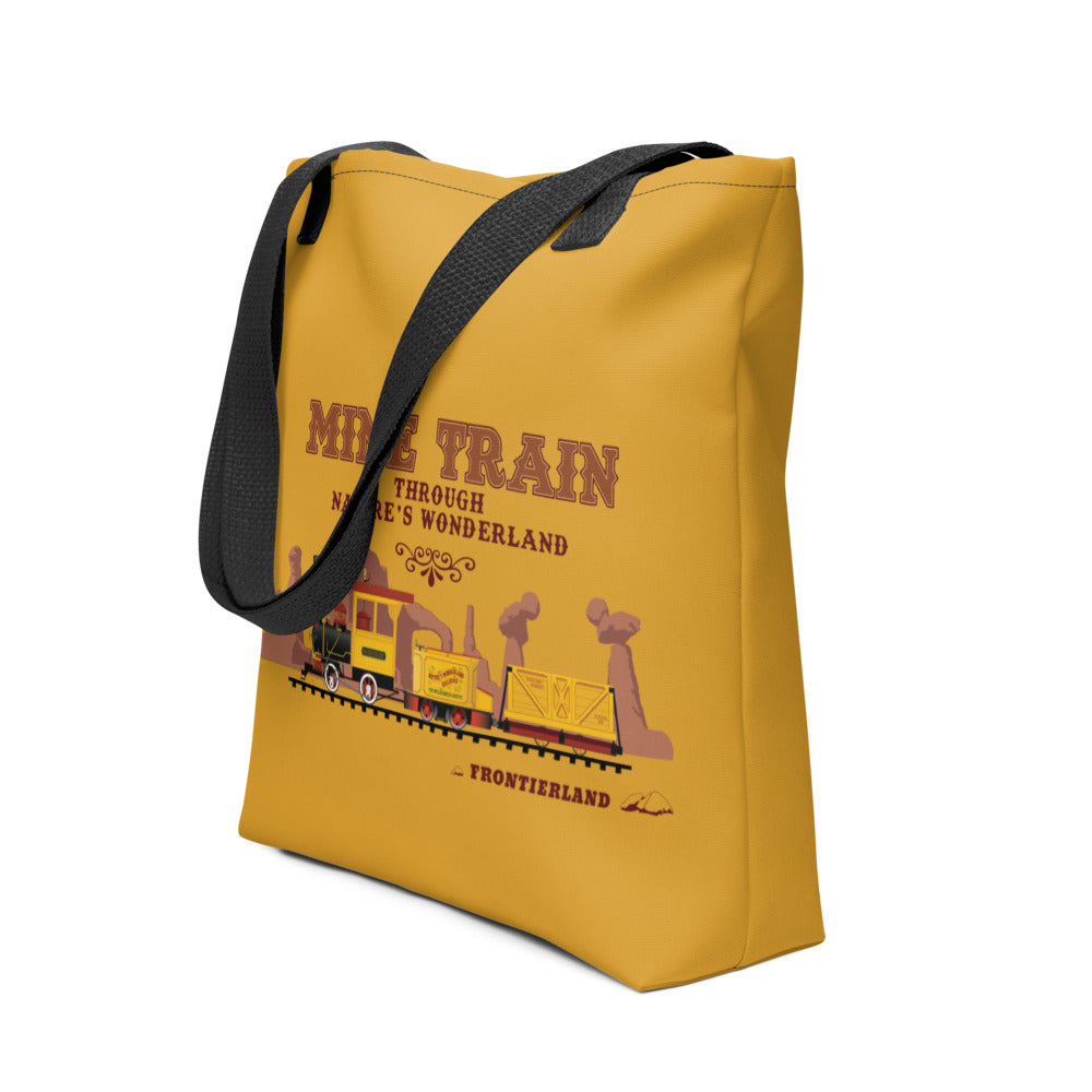 MINE TRAIN THROUGH NATURE'S WONDERLAND train Tote Bag