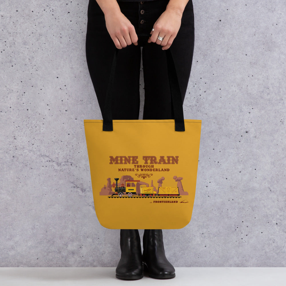 MINE TRAIN THROUGH NATURE'S WONDERLAND train Tote Bag