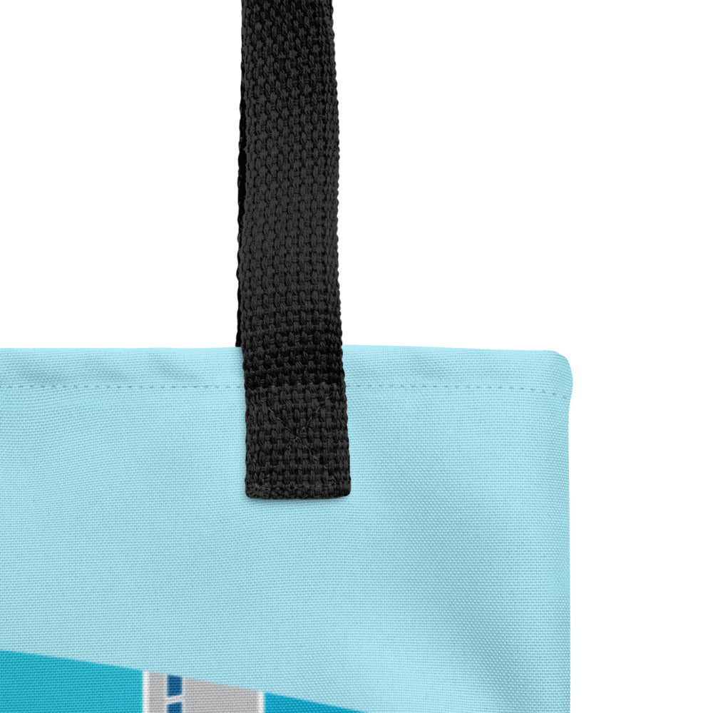 HORIZONS sea castle Tote Bag