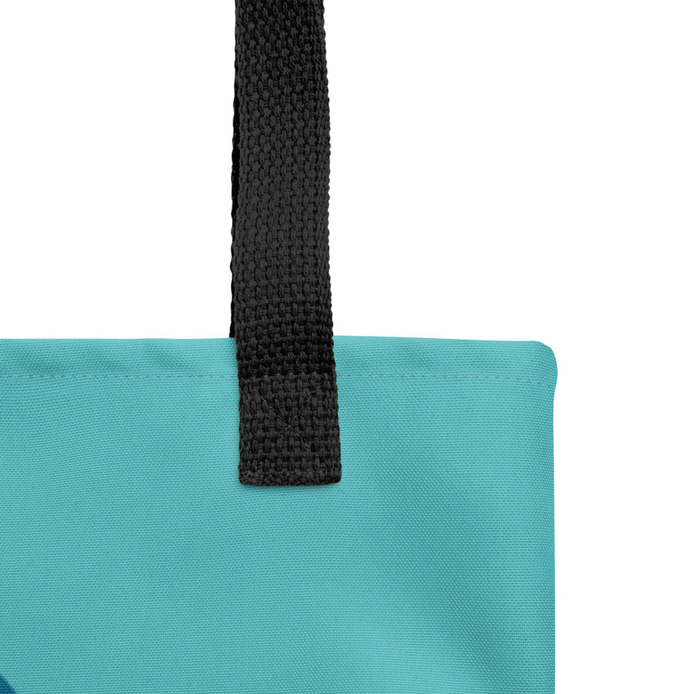 THE LIVING SEAS logo extract Tote Bag
