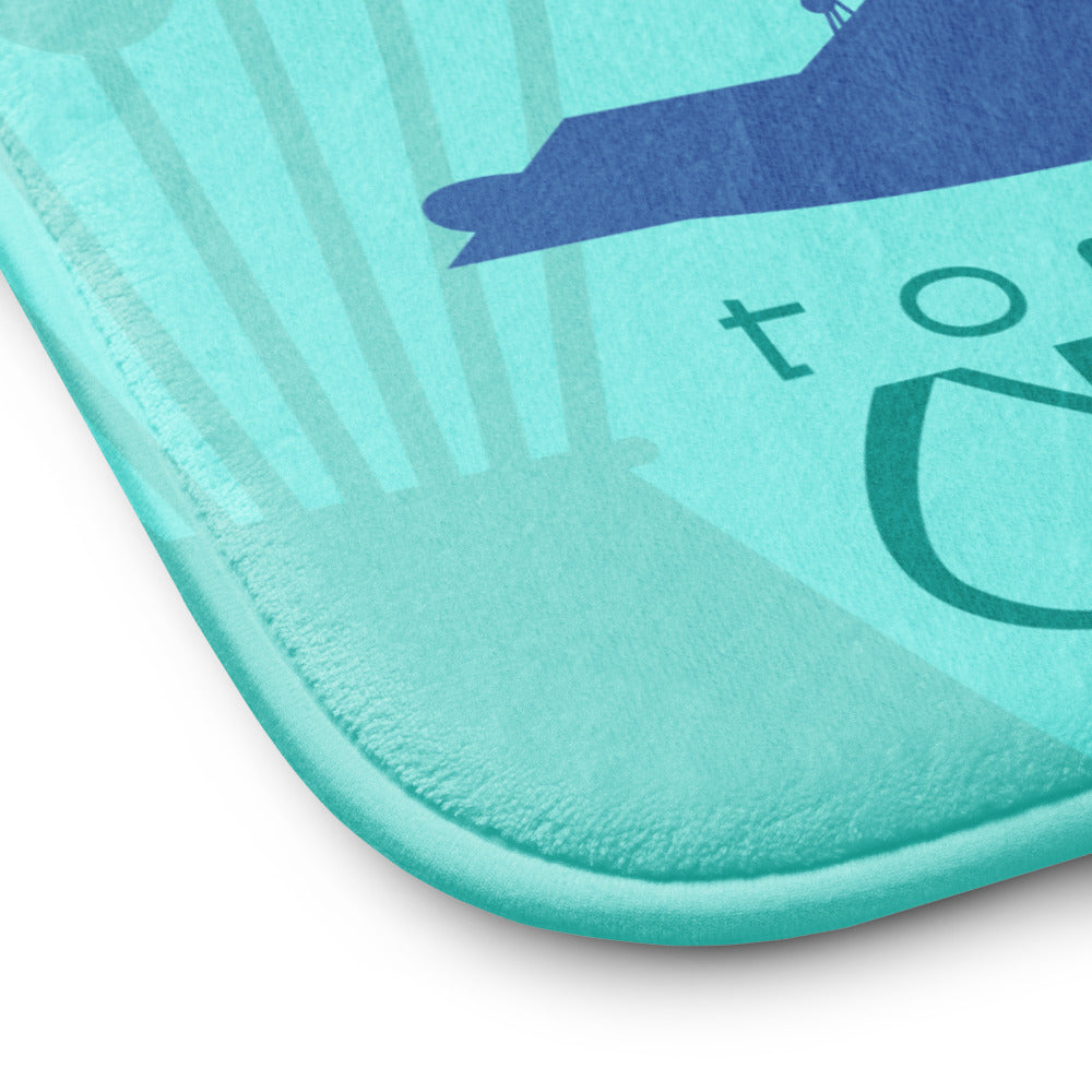TOMORROWLAND 1955 astronaut Bath Mat