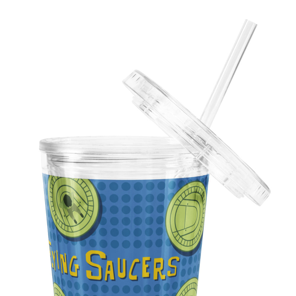 FLYING SAUCERS grid Tumbler