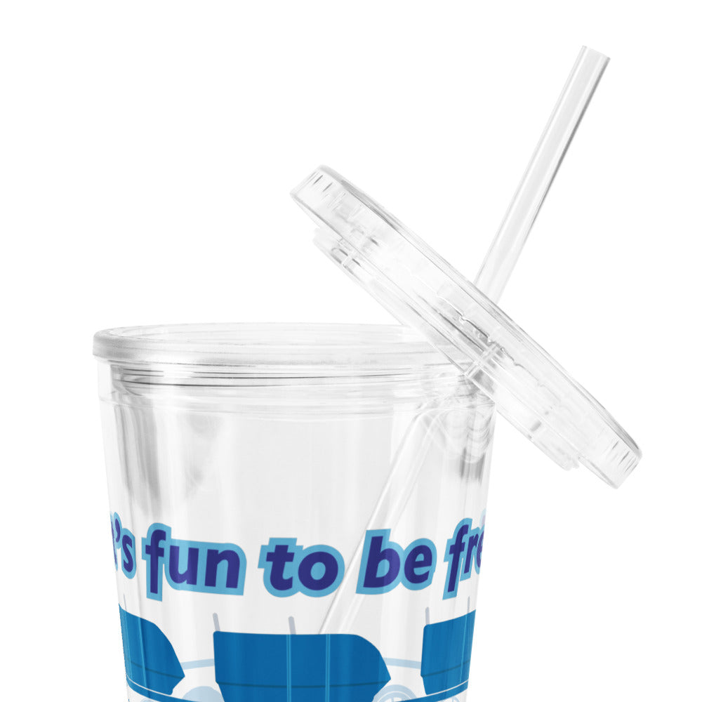 WORLD OF MOTION icons Tumbler