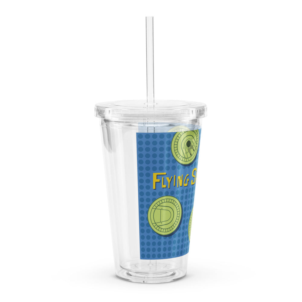 FLYING SAUCERS grid Tumbler