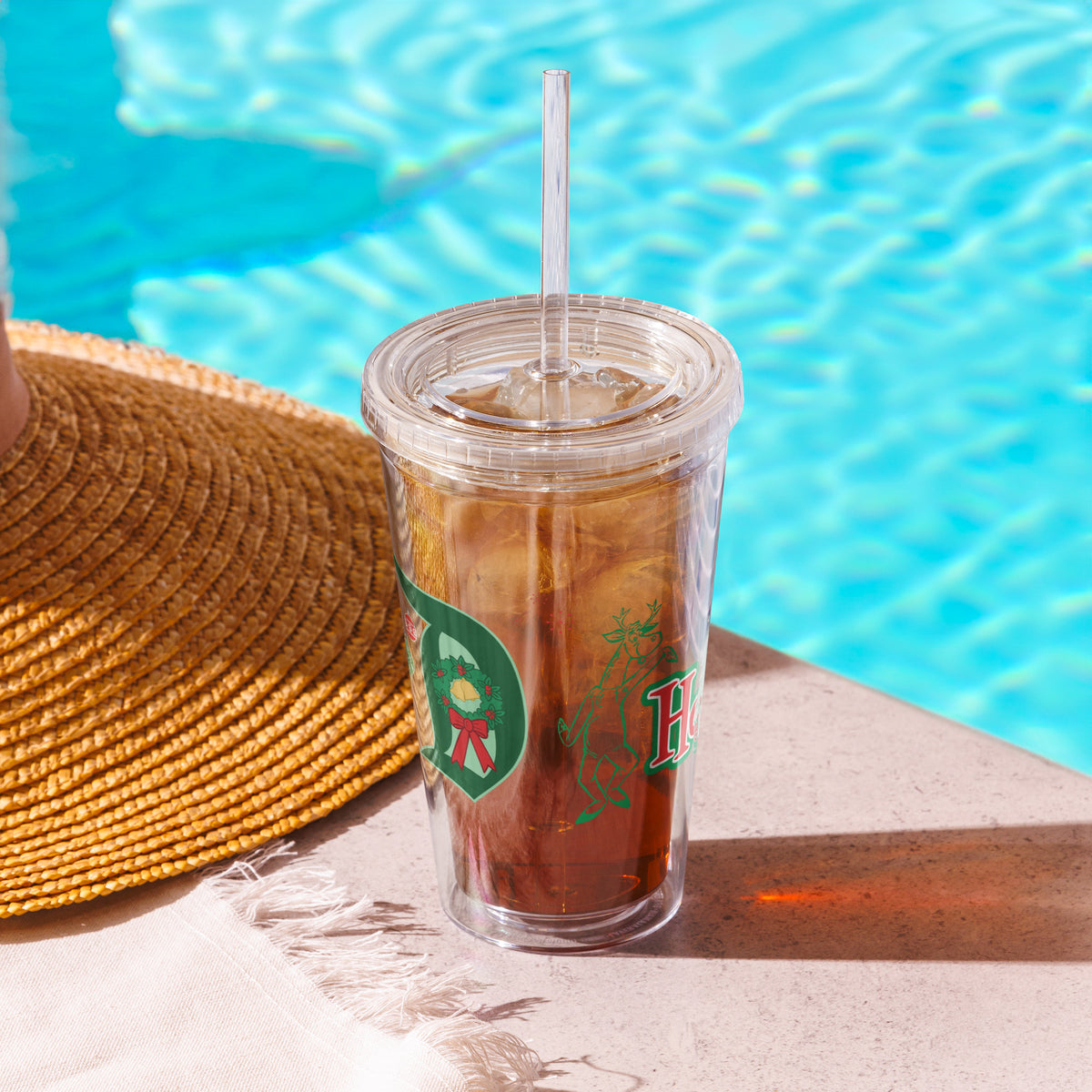 DL HOLIDAY TIME tree Tumbler