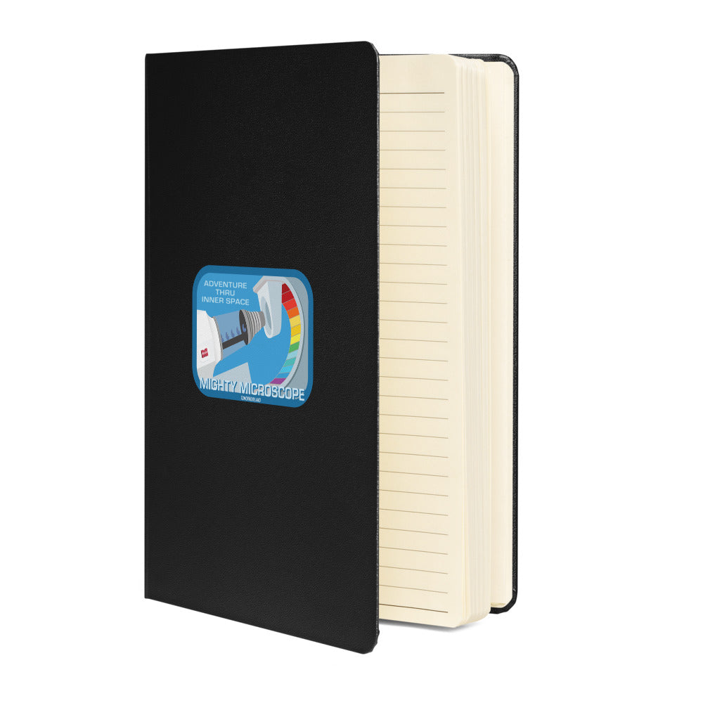 ADVENTURE THRU INNER SPACE mighty microscope Hardcover Notebook