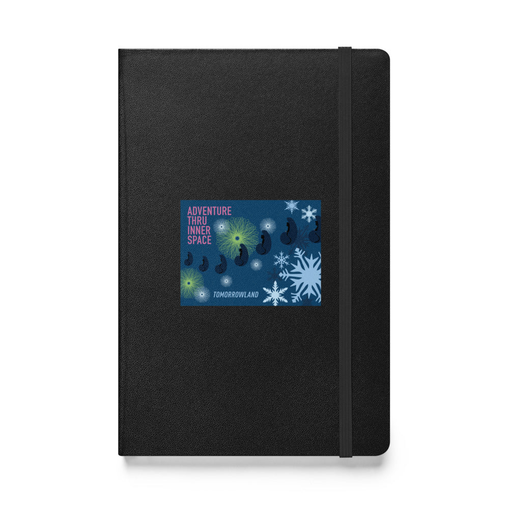 ADVENTURE THRU INNER SPACE poster Hardcover Notebook