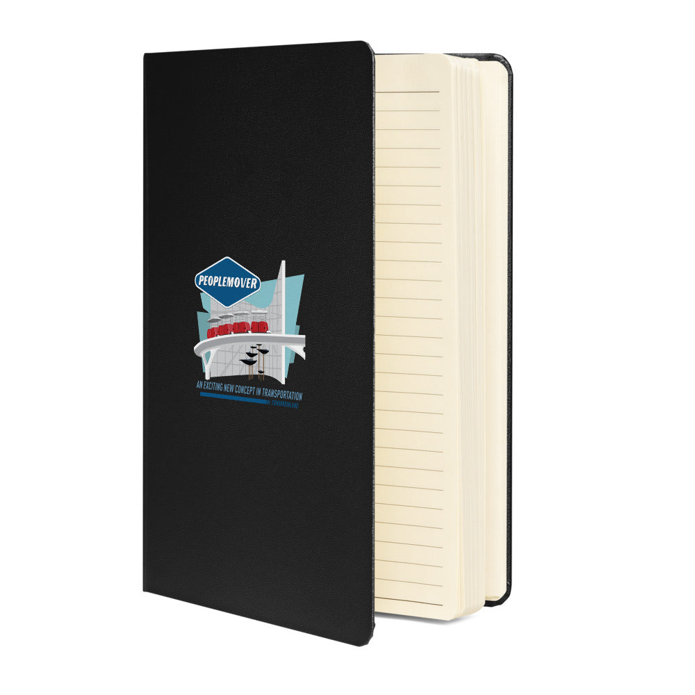 PEOPLEMOVER entry scene Hardcover Notebook