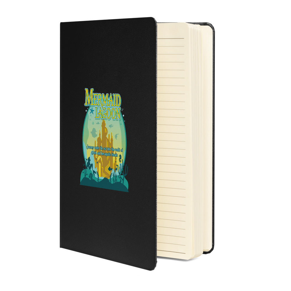 TDS MERMAID LAGOON port title Hardcover Notebook