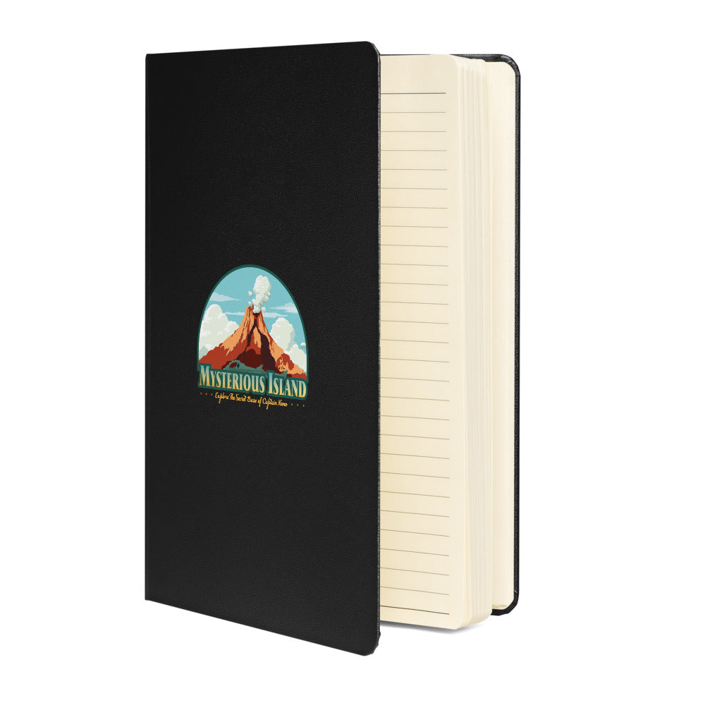 TDS MYSTERIOUS ISLAND port title Hardcover Notebook