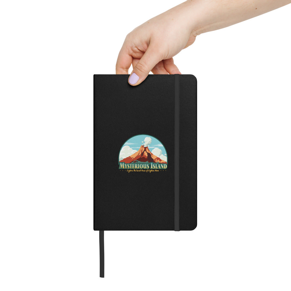 TDS MYSTERIOUS ISLAND port title Hardcover Notebook