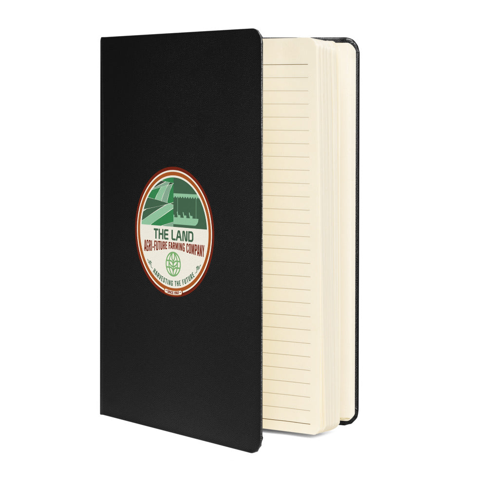 THE LAND agri-future Hardcover Notebook