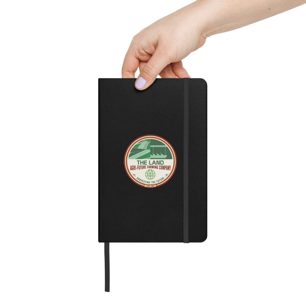 THE LAND agri-future Hardcover Notebook