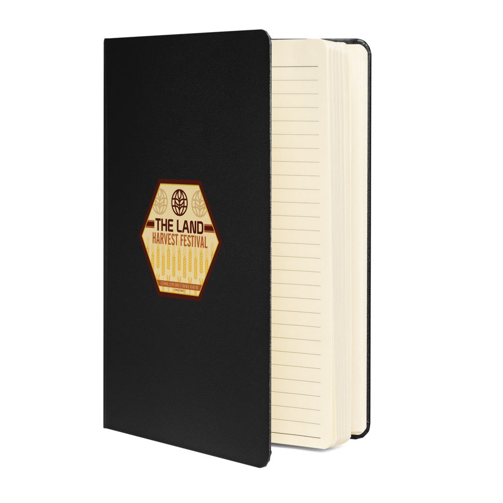 THE LAND harvest festival Hardcover Notebook