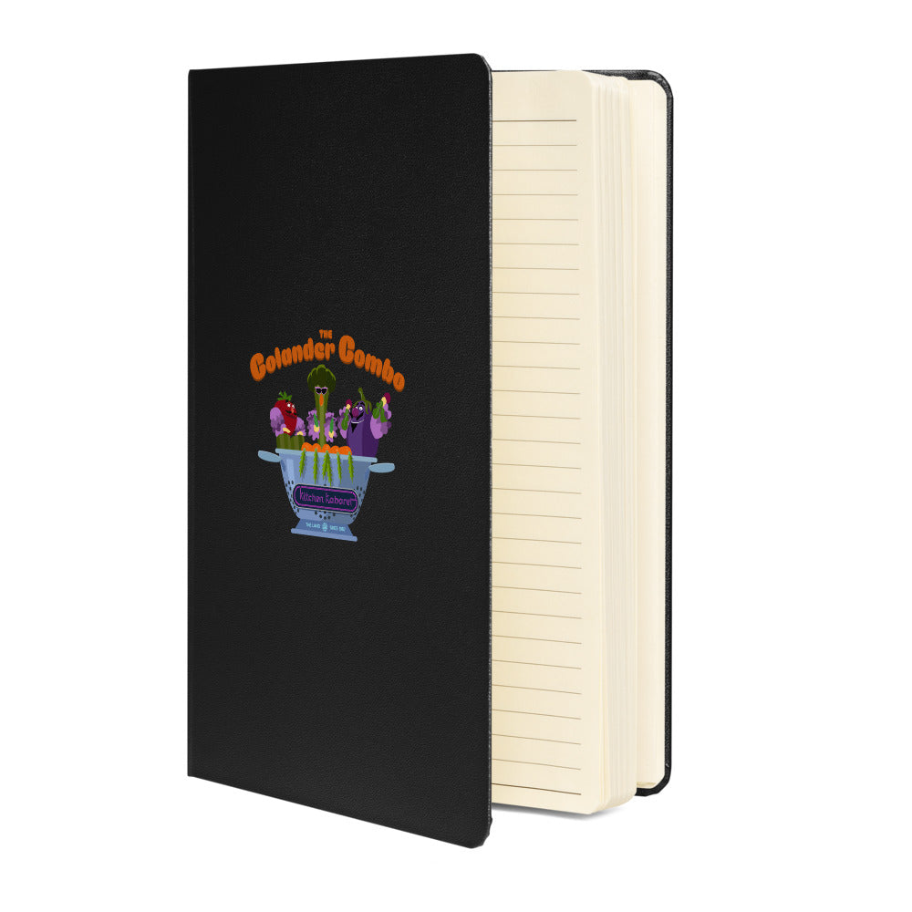 THE LAND kitchen kabaret colander Hardcover Notebook