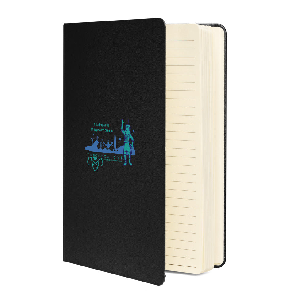 TOMORROWLAND astronaut Hardcover Notebook