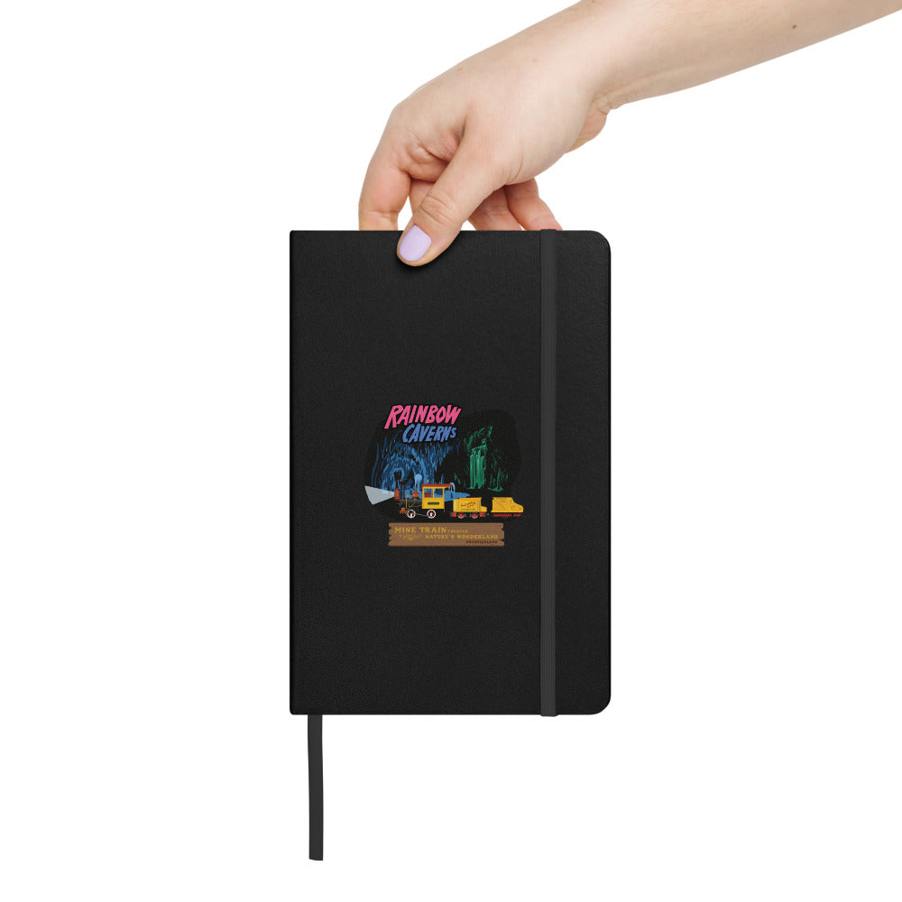 MINE TRAIN THROUGH NATURE'S WONDERLAND rainbow caverns Hardcover Notebook
