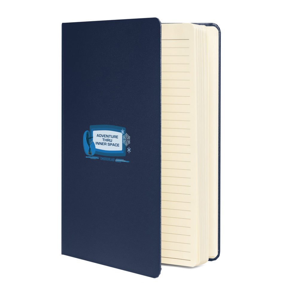 ADVENTURE THRU INNER SPACE sign Hardcover Notebook