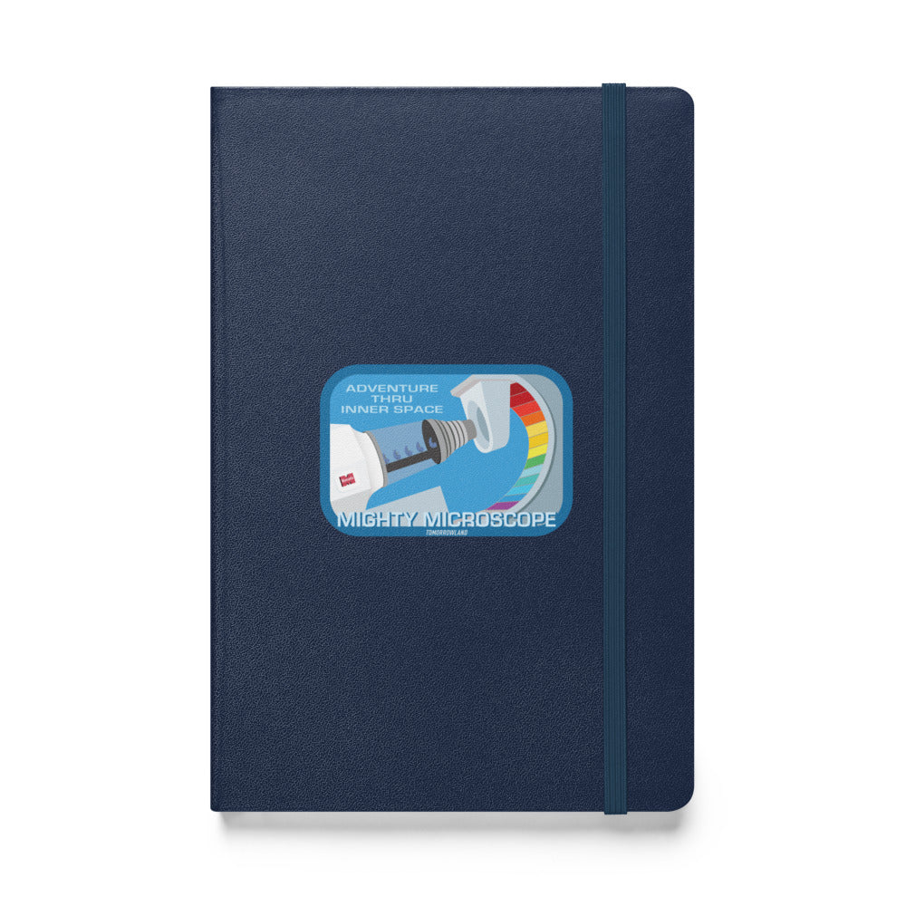 ADVENTURE THRU INNER SPACE mighty microscope Hardcover Notebook