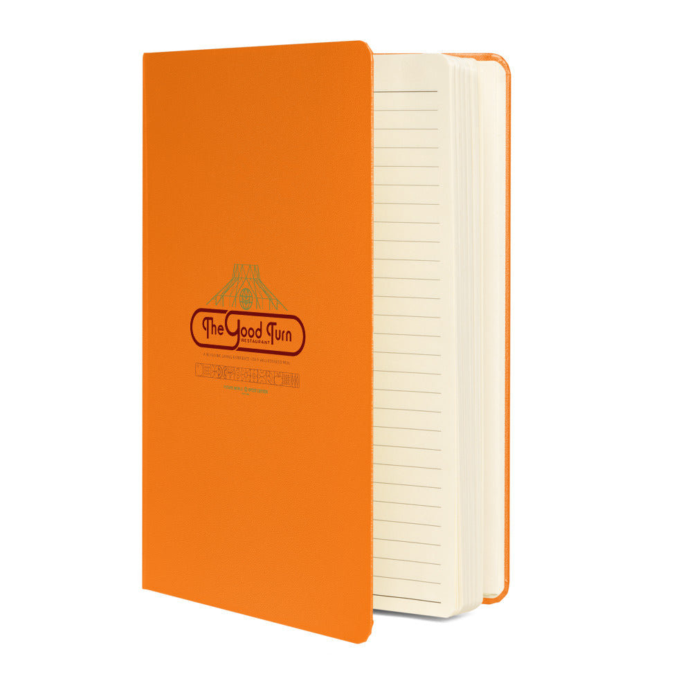 THE LAND good turn Hardcover Notebook