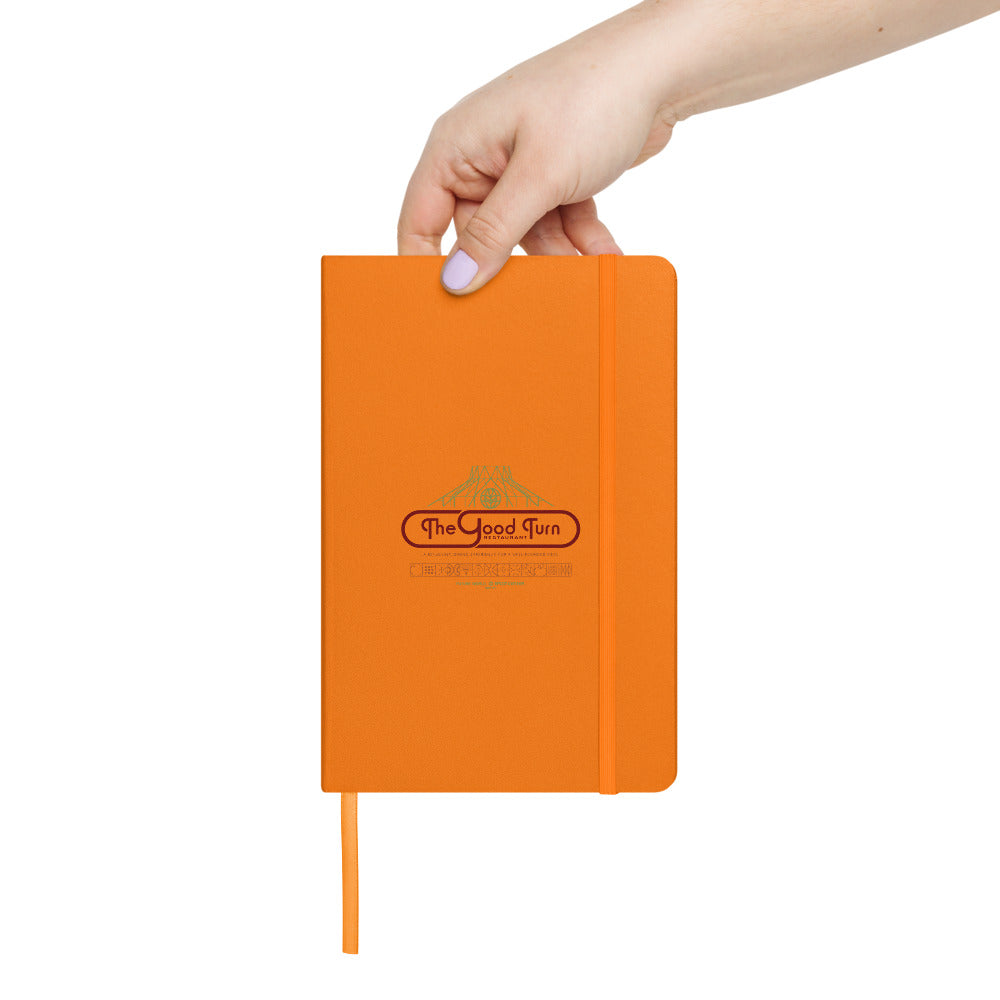THE LAND good turn Hardcover Notebook