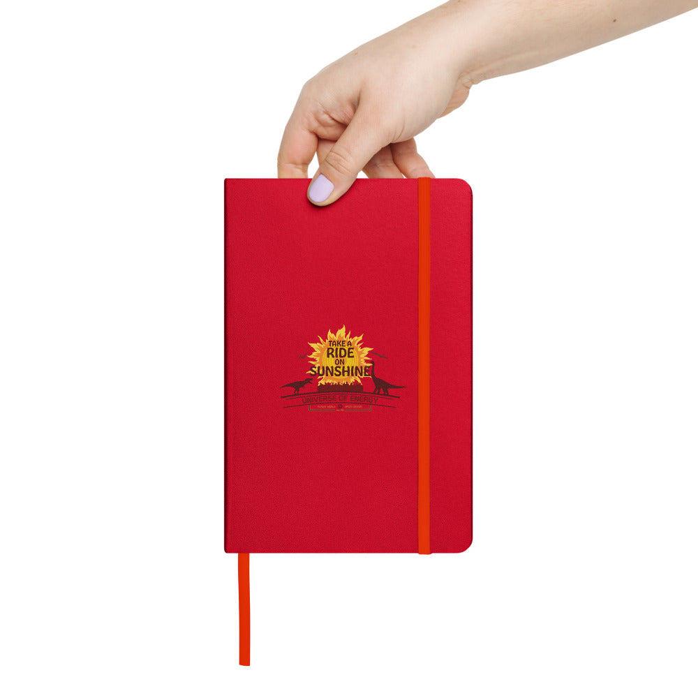 UNIVERSE OF ENERGY ride on sunshine Hardcover Notebook