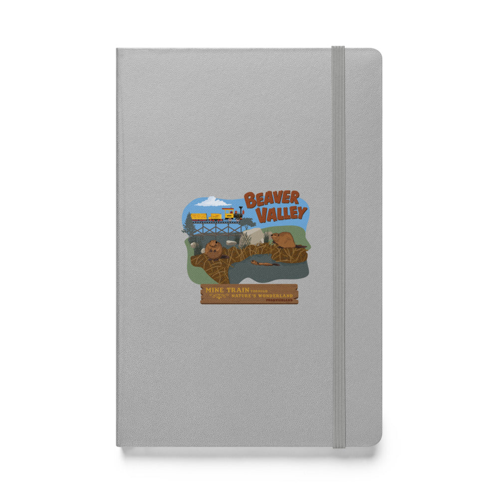 MINE TRAIN THROUGH NATURE'S WONDERLAND beaver valley Hardcover Notebook