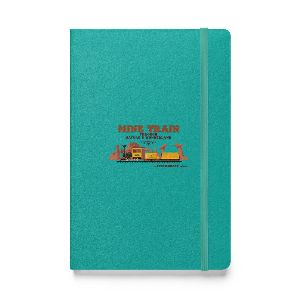 MINE TRAIN THROUGH NATURE'S WONDERLAND train Hardcover Notebook